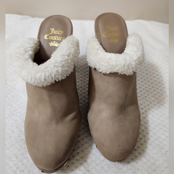 Juicy Couture Anora Mule Clog Heels, Slip On - Picture 3 of 11